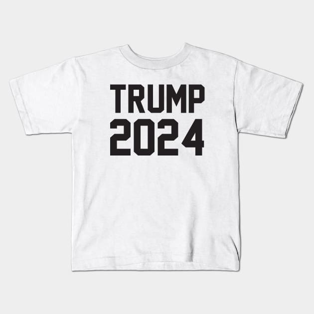 trump 2024 Kids T-Shirt by ArloNgutangBo'leh